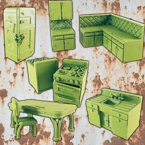 EC3D Beyond Badland Kitchen Furniture  Set X7 28mm Project Z Fallout Last Days - Picture 1 of 8