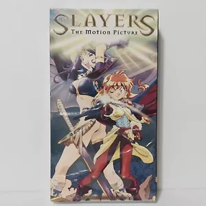 Slayers - Der Film (VHS, 1998, synchronisiert) Anime neu versiegelt Wasserschaden - Bild 1 von 6