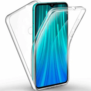 Funda doble 360º Para Xiaomi Redmi Note 8T Delantera y trasera Gel Transparente - Imagen 1 de 1