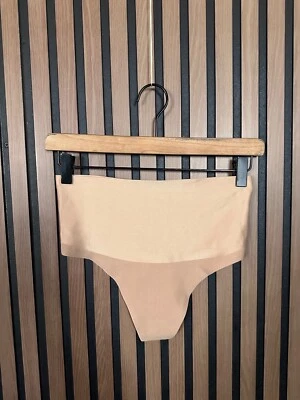 New Victoria's Secret Panties Medium Tan Body High Rise Soothing Shimmer Thong - Image 1 of 4