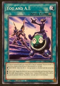 Tú y A.I. | LIOV-EN061 | Común | 1ª Edición | Lightning Overdrive | YuGiOh TCG - Imagen 1 de 3