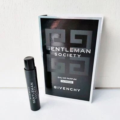 Givenchy Gentleman Society Eau de Parfum Extreme mini Spray for men, 1ml, NEW! - image 1 of 4