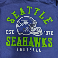 Seattle Seahawks Football est. 1976 Men's long sleeved NFL Team Apparel XL Shirt
