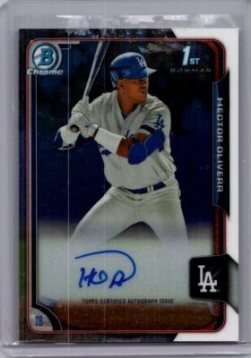 2015 Bowman Chrome #BCAP-HO Hector Olivera Prospect Autographs - Image 1 of 2