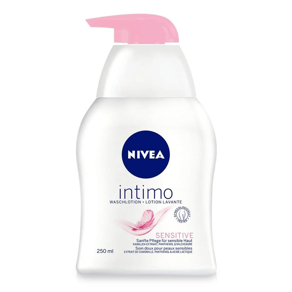 INTIMHYGIENE Nivea Intimo Sensitive Waschlotion Mild Fresh mit Bio Jojoba Öl 250ml