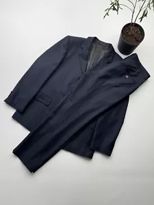 Giorgio Armani Le Collezioni Wool Vintage Suit Men’s Size 52 - Picture 1 of 16