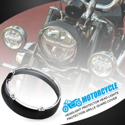 For R18 Motorcycle Headlight Protector Head Lights Protection Grille Guard Cover - Image 1 of 4