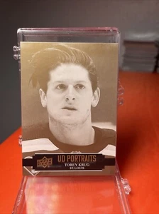 2021-22 Series 1 UD Portraits Torey Krug #P-28 - Picture 1 of 2