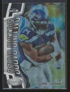 2023 Panini Certified #CALL-2 DK Metcalf CALLING CARDS Seahawks - Picture 1 of 1
