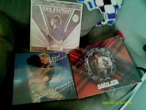 3 ROD STEWART Smiler Blondes LP Sealed VINYL & Every Picture tells A Story used - Picture 1 of 8