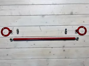 BARRA DUOMI ANTERIORE SU UNIBALL STRUT BRACE RACING PARTS FIAT 128 - Imagen 1 de 1
