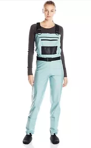 Caddis Women's Attractive Teal Deluxe Breathable Stocking Foot Chest Wader SMALL - Picture 1 of 16