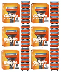 Lot Blades "GILLETTE Fusion 5" Razor Refill Replacement Pack Vest ORIGINAL* - Picture 1 of 18