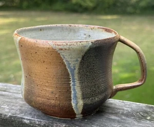 Studio Art Pottery Stoneware Coffee Mug 18 Oz Earthtones - Picture 1 of 9