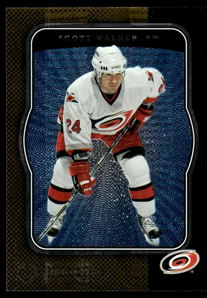2007-08 O-Pee-Chee MICROMOTION Scott Walker Carolina Hurricanes #97 R105 - Image 1 of 2