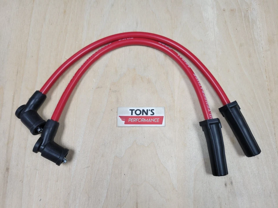 Ton's Performance 10mm Red Spark plug wires for 2002-2007 Victory motorcycles - Image 1 of 4