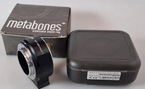 Metabones Nikon F - MFT Micro Four Thirds T Objektivadapter MB_NF-m43-BT2 - Bild 1 von 3