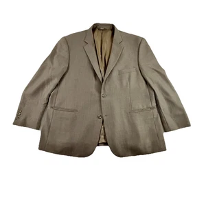 Pronto Uomo Platinum Blazer Herren 48 S braun kariert 100% Wolle Preppy Sport Mantel - Bild 1 von 16