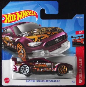 MOC Hot Wheels 2022 Spoiler Alert Custom 18 Ford Mustang GT 175/250. UK ONLY. - Picture 1 of 2