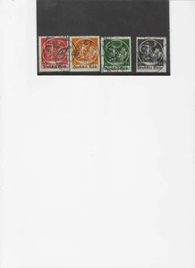 BAVARIA SC 272-275 F-VF NICE CANCELATIONS   Lot 6806 ) - Picture 1 of 1