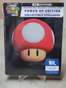 The Super Mario Bros. Movie Best Buy Exclusive OOP 4K UHD Blu-ray SteelBook 2023 - Picture 1 of 3