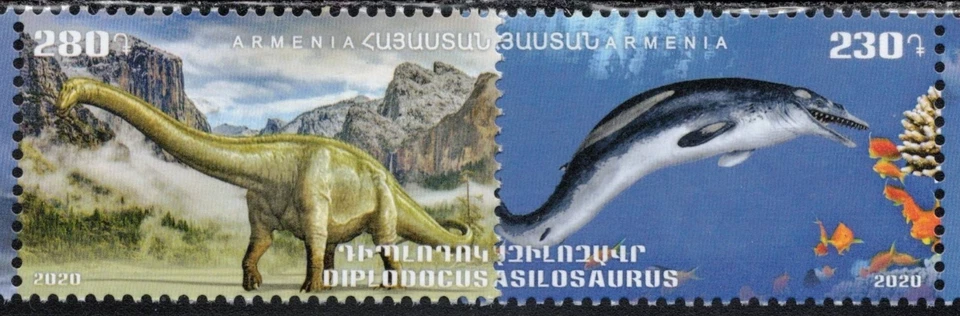 Armenia MNH 2020 dinosaurios Foto 1 de 1