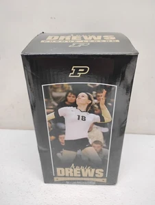Annie Drews Purdue University Volleyball Bobblehead viene fornito in scatola originale RARO - Foto 1 di 10