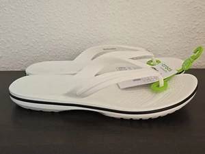Crocs Crocoband Flipflop Sandale Gr.38/39 Weiß - Bild 1 von 5