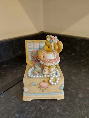 Cherished Teddies - Spieluhr Tänzerin - 331473 - funktionstüchtig! - RAR! - Bild 1 von 4