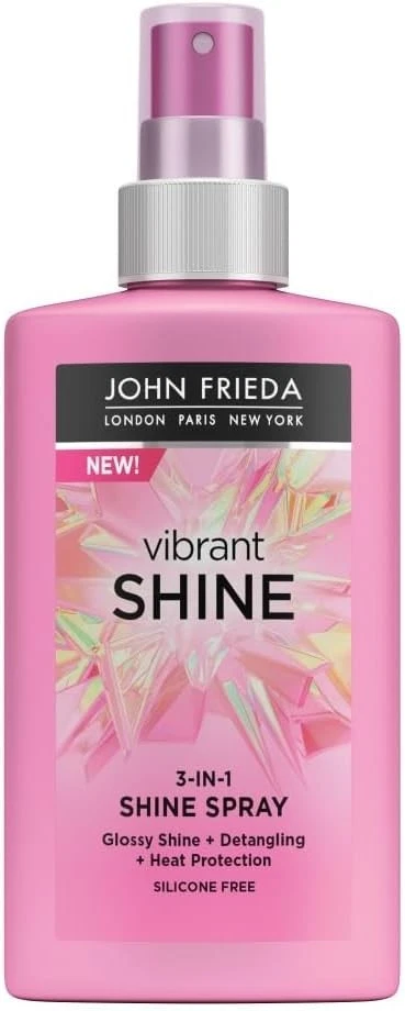 John Frieda Vibrant Shine Weightless Detangling Heat Protection 3-in-1 Spray...  - Image 1 of 1