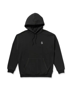 VOLCOM - Mens Skidder Hoodie - Black - Casual Hooded Top - Picture 1 of 5