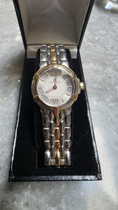 Maurice Lacroix Calipso Steel & 18K Yellow Gold Ladies Watch - Picture 1 of 10