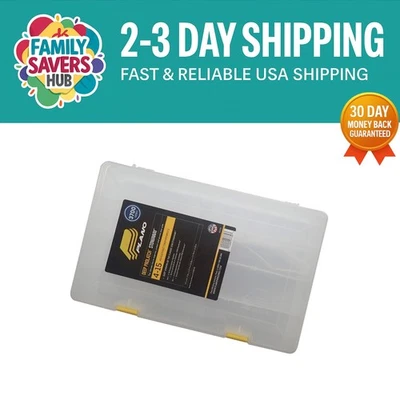 Prolatch Stowaway Storage Case - 4-15 Adjustable Compartments, Clear & Stackable - Image 1 of 4