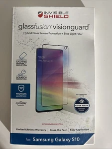 ZAGG Invisible Shield (GlassFusion VisionGuard) Displayschutzfolie für Galaxy S10 - Bild 1 von 2