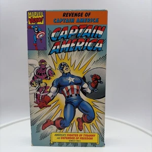 Revenge Of Captain America VHS Tape - Vintage Marvel Comics Vintage - Picture 1 of 18