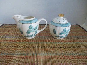 Grace Pantry 2pc Cream And Sugar Flowers & Branches Set - Picture 1 of 7