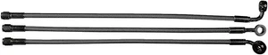 Magnum Shielding Alternate Braided Non-ABS Front Upper Brake Line Kit Blk 68.5CM - Picture 1 of 1