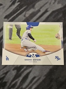 SHOHEI OHTANI - 2024 TOPPS 50/50 - #58   (STOLEN BASE #26) - Picture 1 of 2