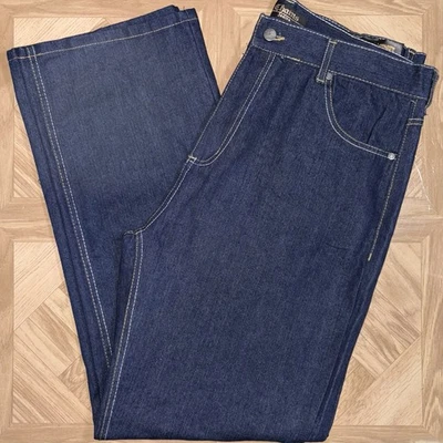 Size 38x32 - VTG Y2K Chams Denim Dark Wash Straight Leg Jeans  - Image 1 of 4