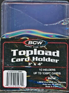20 BCW Thick Card Trading Card Sports Card Top Loaders - Picture 1 of 1