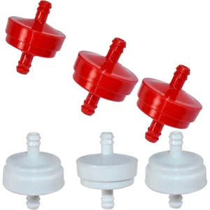 6-Pack 1/4" Fuel Filter for John Deere AM107314 LG298090S 394358 Small Engine - Picture 1 of 15