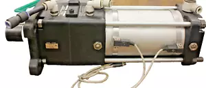 SMC CDLAFN100-125-D Tie Rod Cylinder, Fine Lock with CLA100-D, 100mm Bore, 125mm - Picture 1 of 5