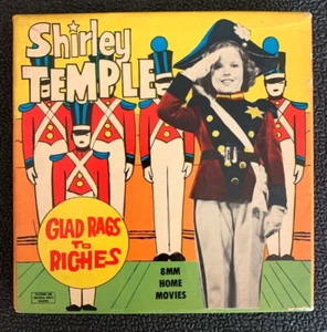 Película de colección de 8 mm - Shirley Temple - Glad Rags to Riches - Ken Films #223 en muy buen estado+ - Imagen 1 de 12