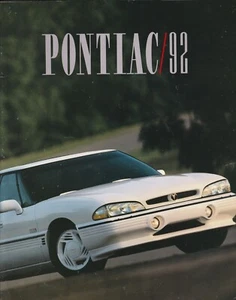 BROCHURE PONTIAC - gamma 1992 - english - Foto 1 di 5