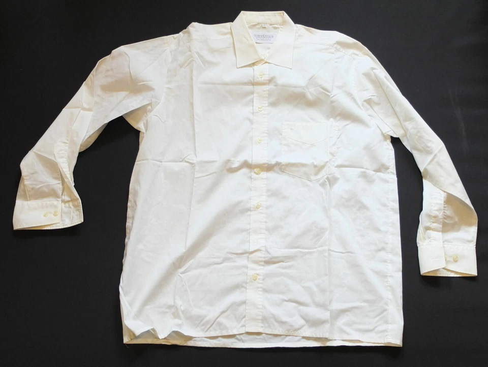 Seidensticker Splendesto Camisa Talla 43 Apenas Realizado Blanco - Imagen 1 de 4