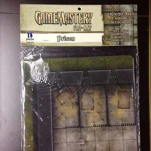Paizo GameMastery Flip-Mat - Prison OOP New in Pack Pathfinder D&D Dungeons  - Picture 1 of 1