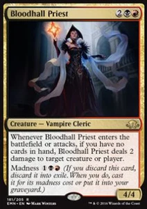 MTG BLOODHALL PRIEST - SACERDOTESSA DELLA SALA DI SANGUE - EMN - MAGIC - Imagen 1 de 1