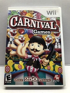 Carnival Games Nintendo Wii Video Game - Clean & Tested Working - Free Ship - Picture 1 of 4