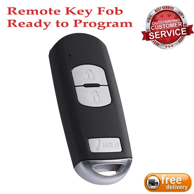 Reemplazo para Mazda CX-3/CX-5/3 2016 2017 2018 mando a distancia llavero inteligente WAZSKE13D01 Foto 1 de 4