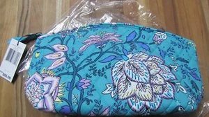 Vera Bradley New Grand Travel Cosmetic Peacock Garden Pattern - Picture 1 of 4